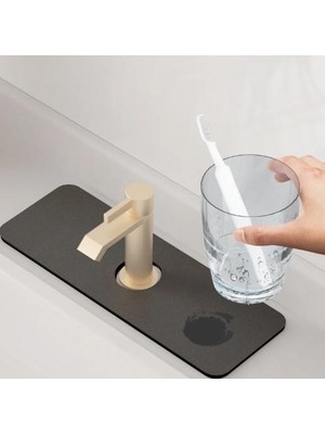 Cmt Su Emici Sihirli Lavabo Kenar Matı 38X13CM