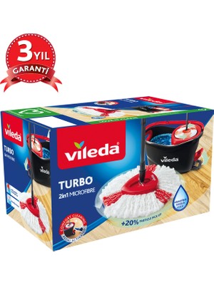 Vileda Turbo 2in1 Pedallı Temizlik Seti
