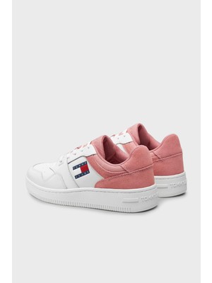 Tommy Hilfiger Tommy Jeans Süet Deri Sneaker Ayakkabı Kadın Ayakkabı En0En02653 Th0