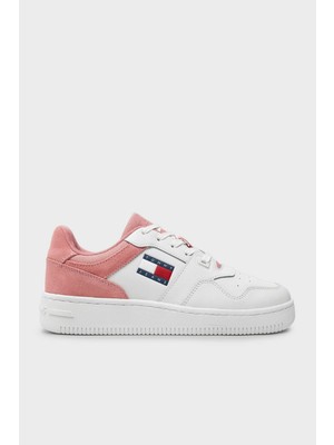 Tommy Hilfiger Tommy Jeans Süet Deri Sneaker Ayakkabı Kadın Ayakkabı En0En02653 Th0