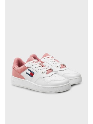 Tommy Hilfiger Tommy Jeans Süet Deri Sneaker Ayakkabı Kadın Ayakkabı En0En02653 Th0