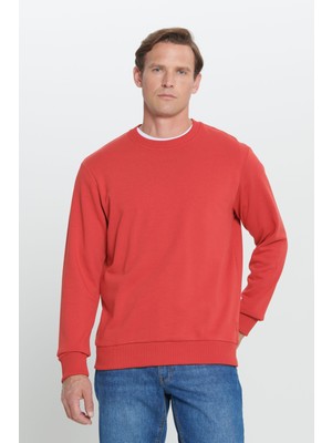 Altınyıldız Classics Standart Fit Normal Kesim Bisiklet Yaka Pamuklu Sweatshirt