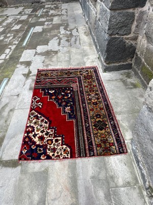 DesignEv 124X195 cm El Dokuma Eski Türk Kilim  Yün Büyük Boy Anadolu Kilim