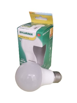 Sylvania 8,5W LED Ampul Sarı Işık E27 10'lu Paket