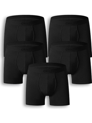 Cnt Erkek Pamuklu Boxer 5'li Paket – Rahat, Nefes Alabilen ve Gün Boyu Konforlu İç Giyim Seti