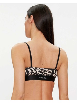 Calvin Klein Bandeau Print Bikini Üstü