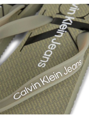 Calvin Klein Glossy Beach Flip Flops Terlik