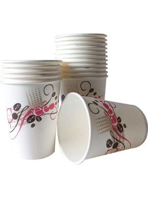 Roll-Up Karton Bardak 8oz 50li