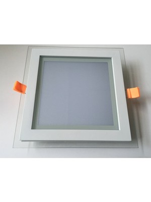 Alles 24W Camlı Kare LED Panel Armatür Beyaz