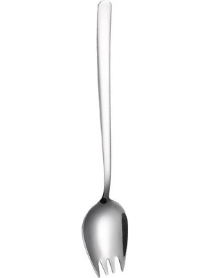 Chavin 304 Çelik Silver Çatallı Kaşık Sofra Salata Tatlı Meyve Çatalı CIN751BY