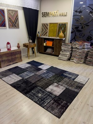 Sempati Halı Eşsiz Güzelliğe Sahip Olan Özel Patchwork Halı 162 x 230  cm  4012