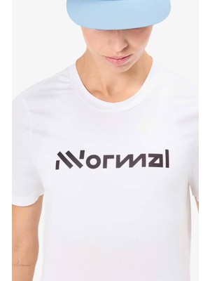 NNormal Womens Race Tank Kadın Beyaz T-Shirt N1CWTS1-002