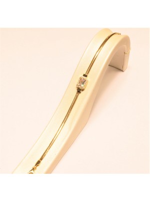 Güler Kuyumculuk Baget Taşlı Künye-Bileklik