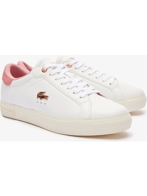 Lacoste Powercourt Kadın Beyaz Sneaker 747SFA0081 1y9