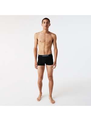Lacoste Erkek 3'lü Renklı Boxer 5H3389T Nua