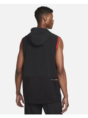 Nike Dri-Fıt Men's Sleeveless Hooded Pullover Training Top - Erkek Antreman Üst DM6662-010