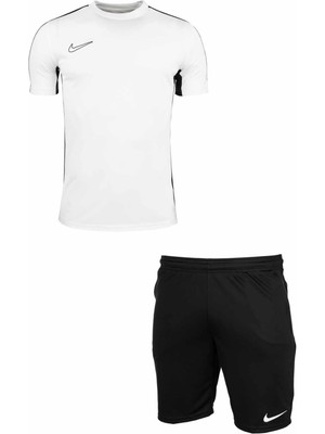 Nike Şort-Tişört Takım DR1336+CW6152 B-1 Erkek Tişört NK1336-100-BEYAZ
