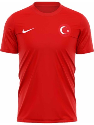 Nike Türkiye Milli Takım Forma B-0 Erkek Tişört NKT100-KIRMIZI