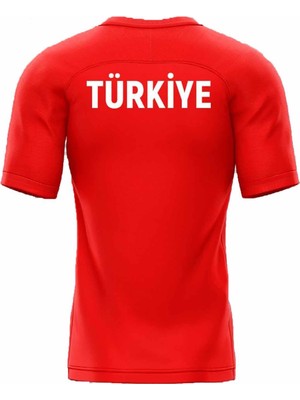 Nike Türkiye Milli Takım Forma B-0 Erkek Tişört NKT100-KIRMIZI