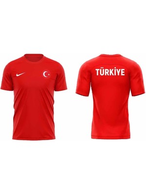 Nike Türkiye Milli Takım Forma B-0 Erkek Tişört NKT100-KIRMIZI