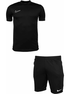 Nike Şort-Tişört Takım DR1336+CW6152 B-1 Erkek Tişört NK1336-010-SIYAH