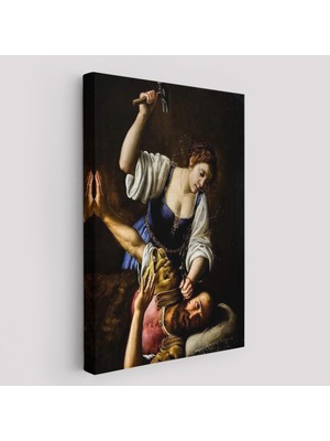 Acoula   Giuseppe Vermiglio'un Jael And Sisera isimli Eseri Dekoratif Duvar TABLOSU-6121