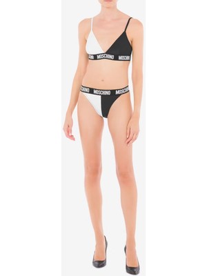 Moschino Siyah Kadın Bikini Alt 241V2A5910