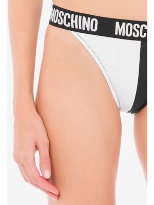 Moschino Siyah Kadın Bikini Alt 241V2A5910