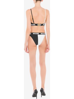 Moschino Siyah Kadın Bikini Alt 241V2A5910