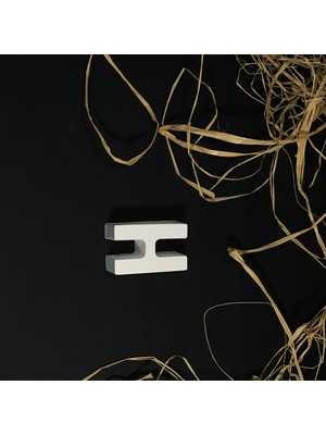 Hkm Hobim Modern ve Dekoratif Beton Harfler Taş Tozu Harf