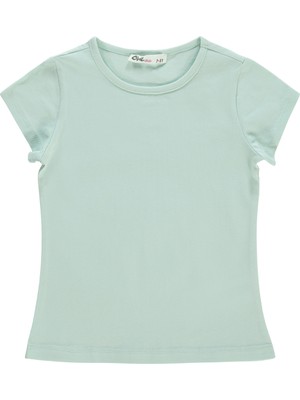 Civil Girls Kız Çocuk Tişört 2-5 Yaş Taze Nane