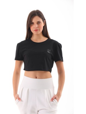 Shine & Fine Crop T-Shirt