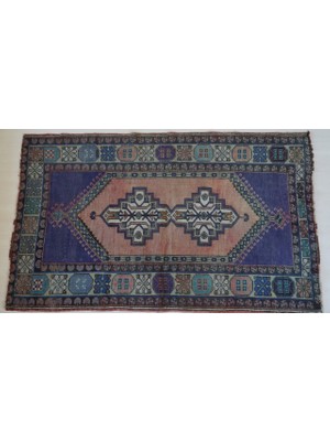 DesignEv 110X180 cm El Dokuma Türk Kilim Boho Stil Yün Kilim