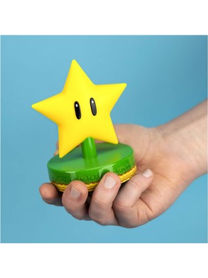 Paladone Super Mario Star Icon Lamba Işık Light Yıldız Ikon Lambası