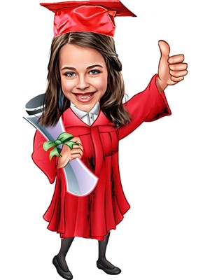 Özcan Tasarım Kişiye Özel Mezuniyet Biblosu - Karikatür Biblo 2