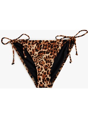 Koton Ipli Leopar Bikini Astarlı