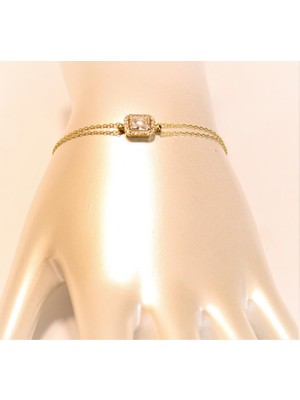 Güler Kuyumculuk Altın Baget Taşlı  Künye