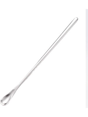 Chavin 304 Çelik 19 cm Kokteyl Karıştırma Kahve Latte Karıştırma Barmen Kaşığı CIN758BY