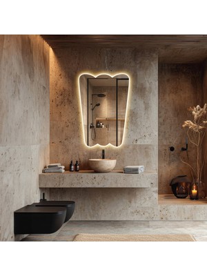 Mirzelife LED Aydınlatmalı Banyo Aynası