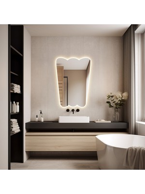 Mirzelife LED Aydınlatmalı Banyo Aynası