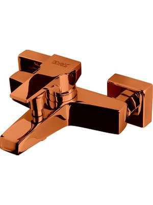 Newarc Aqua Banyo Bataryası - Parlak Bakır