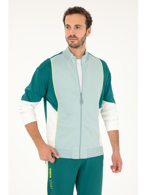 U.S. Polo Assn. Erkek Koyu Yeşil Hırka (Örme) 50281483-VR101