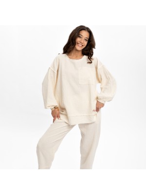 Husufi Holly Naturel Sweatshirt