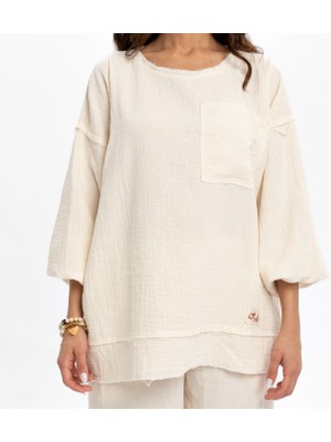 Husufi Holly Naturel Sweatshirt