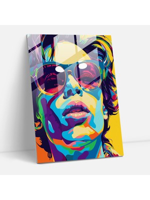 Painted Anarchy Cam Tablo 30 x 45 cm