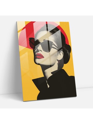Painted Anarchy Cam Tablo 30 x 45 cm