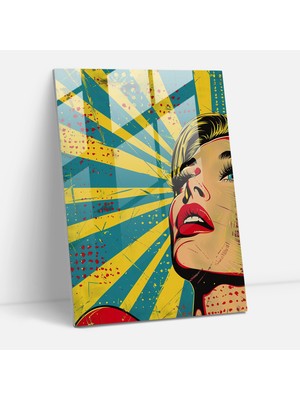Painted Anarchy Cam Tablo 30 x 45 cm