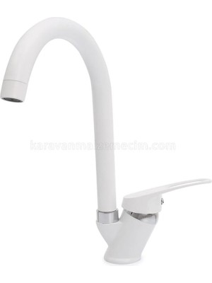 Shuıvan Mutfak Evye Bataryası Sıcak - Soğuk Musluk - Beyaz