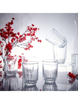 Paşabahçe Echo Damla 6'lı Su Bardağı - 250 ml