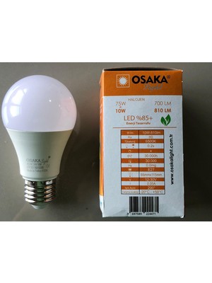 Osaka 5 ADET12-30V E 27 LED Lamba  10W=75W 810 Lümen 6500KELVİN Beyaz